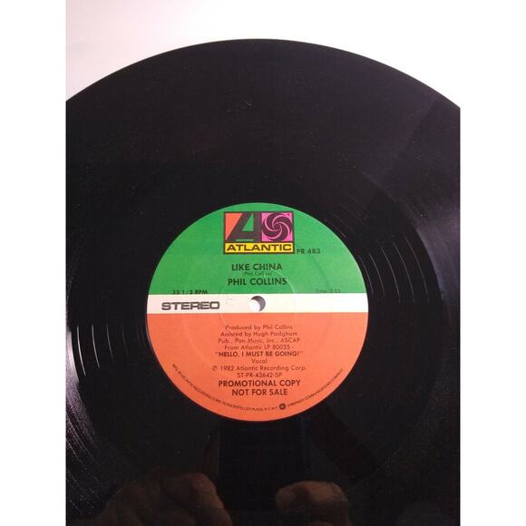 Phil Collins Like China I Cannot Believe Its True 12" Vinyl Record Rare NM Promo - Picture 3 of 5